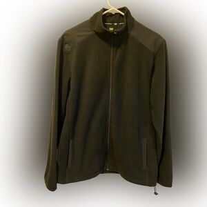 NWT Tek Gear Black Artic Fleece Jacket, Size M